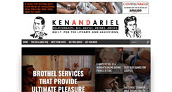 Desktop Screenshot of kenandariel.com