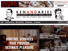 Tablet Screenshot of kenandariel.com